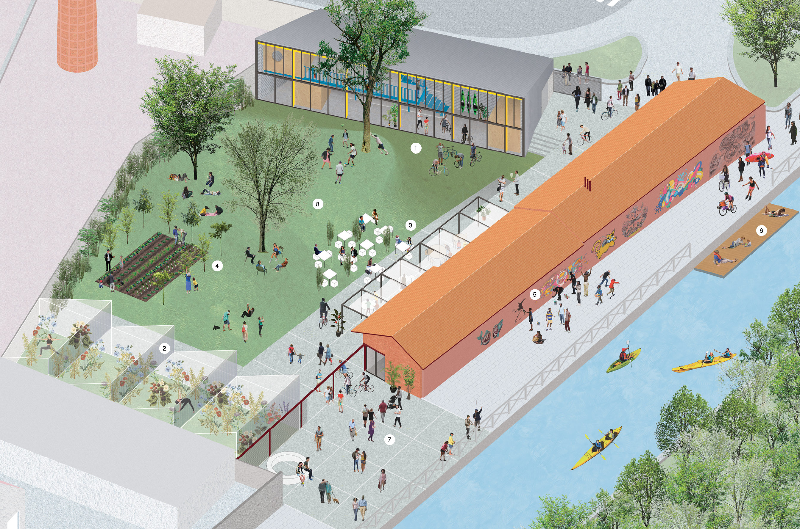 Progetto Eastriver Milano
