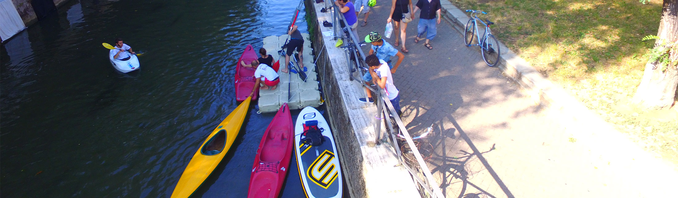 KAYAK OPEN DAYS: le canoe sul Naviglio Martesana