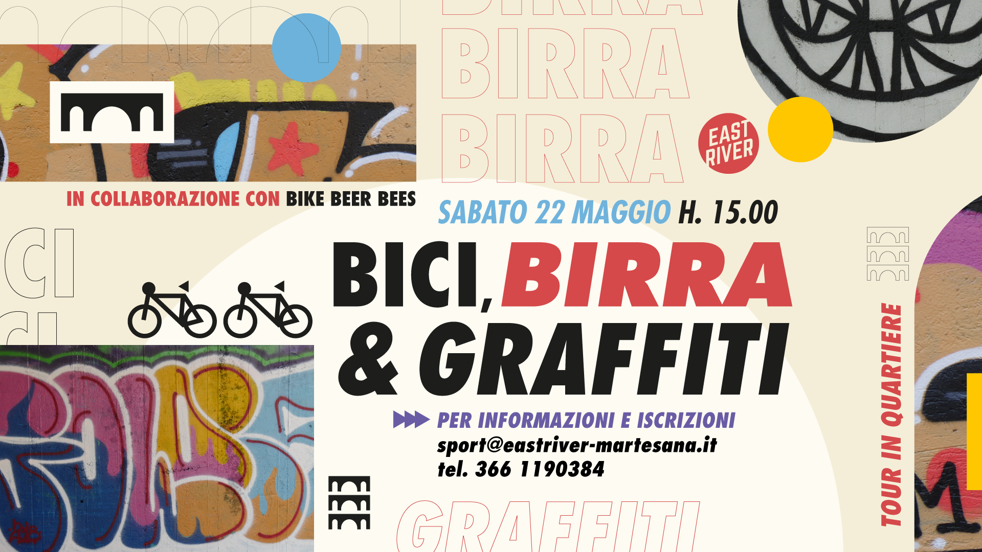 Bici birra e graffiti